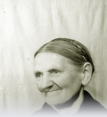 Vorschaubild Porträt einer älteren Frau aus Bauerbach, um 1950