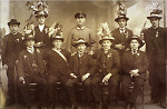 Vorschaubild Die Musterungsburschen von Röddenau, 1916