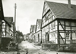 Vorschaubild Dorfstraße Lange Straße in Rhoden, um 1920?