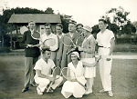 Vorschaubild Tennisspielerinnen und -spieler in Marburg, 1932