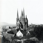 Vorschaubild Die Marienkirche in Gelnhausen, um 1900
