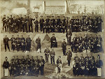 Vorschaubild Collage der Leibkompanie der Leibgarde des Infanterie-Regiments Nr. 115, 1909