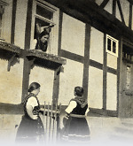 Vorschaubild Schlitzerinnen in Sommertracht, um 1936