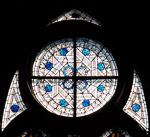 Vorschaubild Rosette mit geflochtenem Stern