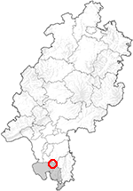 Übersichtskarte Hessen