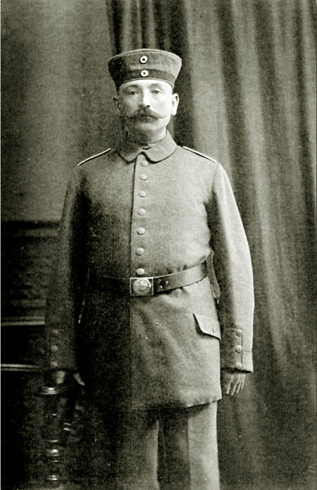 Soldat aus Kirchvers zur Zeit des Ersten Weltkriegs, 1914/18