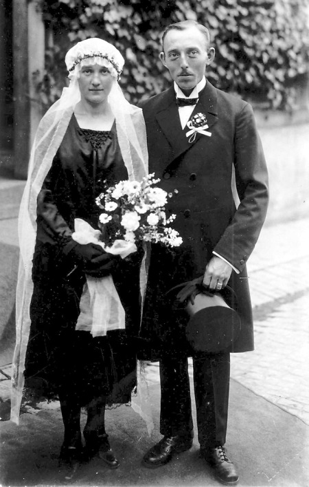 Brautpaar aus Queckborn, 1927