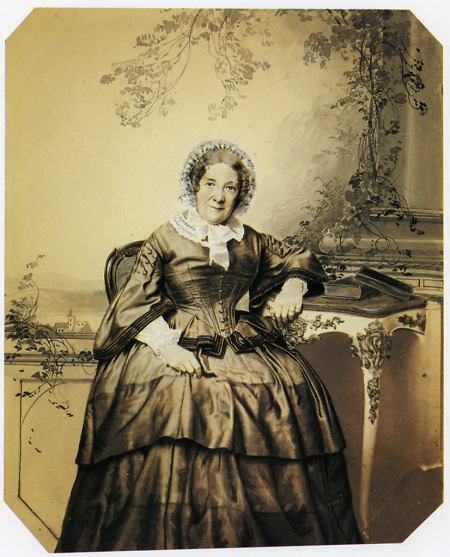 Altersbild der Marianne von Willemer, um 1855