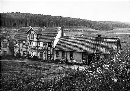 Die Campagnemühle bei Wetterburg, um 1935?