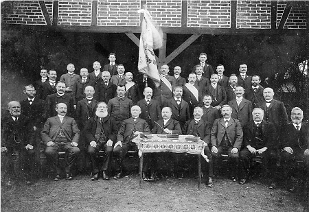 Gründung des Männergesangvereins Wetterburg, 1884