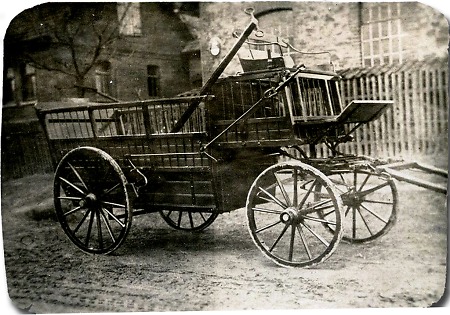 Kutsche zu Wetterburg, vor 1914