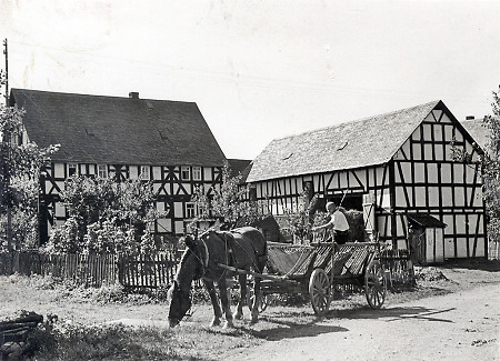 Hessischer Winkelhof in Hommertshausen, undatiert