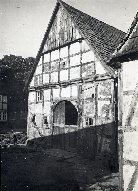 Niedersachsenhaus in Külte, um 1936