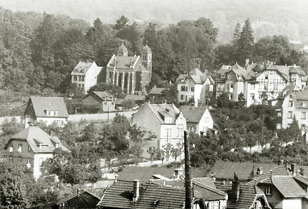 Königstein mit der Synagoge, um 1930?