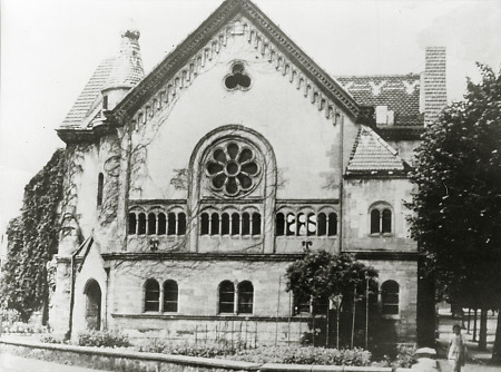 Die ehemalige Synagoge in Schlüchtern, 1966