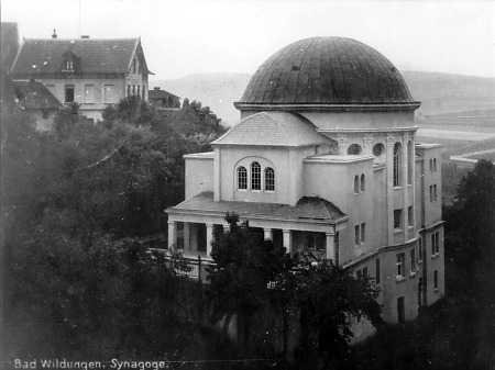 Die Synagoge in Bad Wildungen, um 1914?