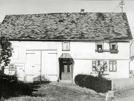 Die ehemalige Synagoge in Ulrichstein, nach 1938?