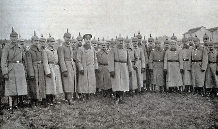 Das Offizierskorps eines Großherzoglich Hessischen Regiments, 1915