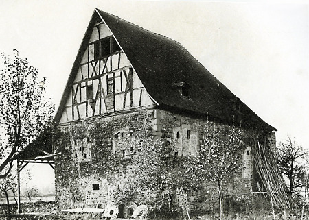 Die Kaplanei in der Gelnhäuser Burg, 1895