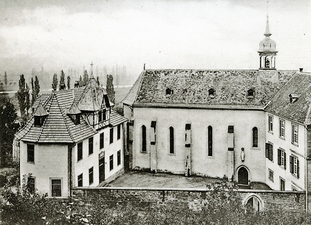 Kirche und Schule der Ursulinerinnen in Fritzlar, um 1900?
