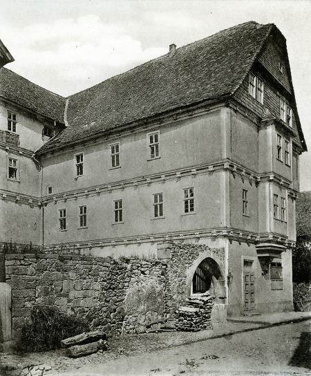 Das Hochzeitshaus in Fritzlar, 1890-1900