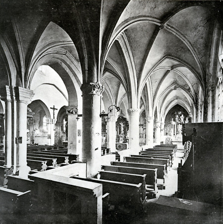 Das Innere des Fritzlarer Doms, 1901