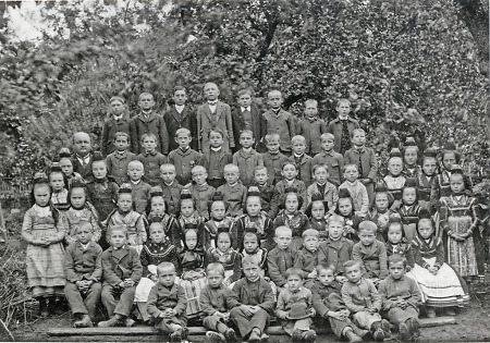 Schulklasse in Roth, 1910-1915