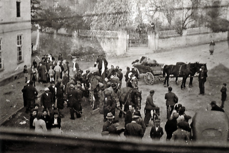 Displaced Persons in Brandoberndorf, April 1945
