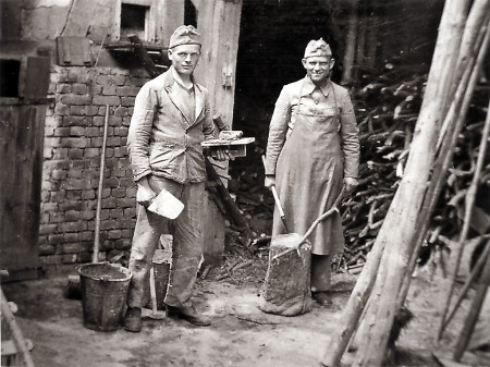 „Handwerker“ in Brandoberndorf, um 1937