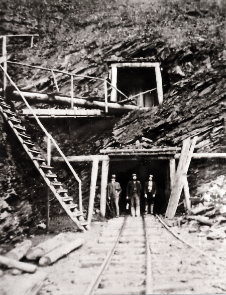 Eisenbahntunnelbau, um 1900