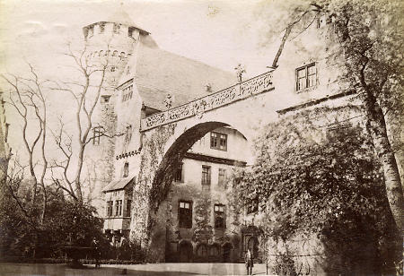 Schloss Fürstenau, um 1875