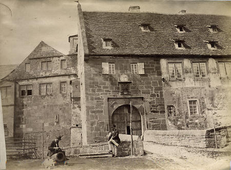 Burg Breuberg, um 1875