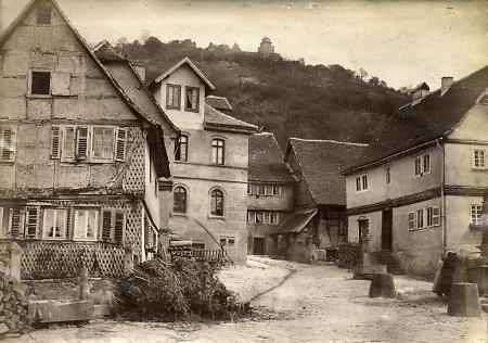 Hainstadt (?), um 1875