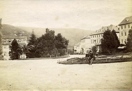 Schlangenbad, um 1875