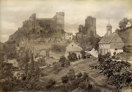 Burg Hohenstein, um 1875