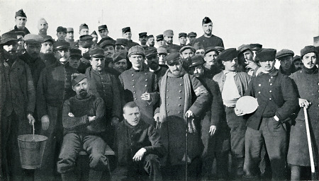 Gruppe der 12. Kompanie in Giessen, 1914-1918