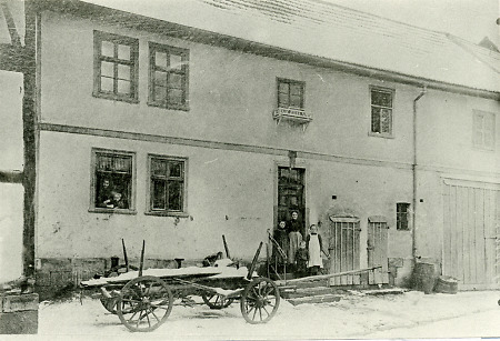 Wohnhaus in der Querstraße in Niederaula, um 1910
