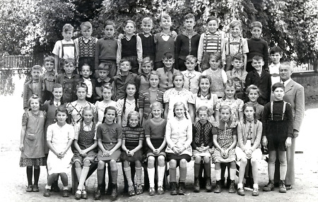 Brandoberndorfer Schulklasse, 1950er Jahre?