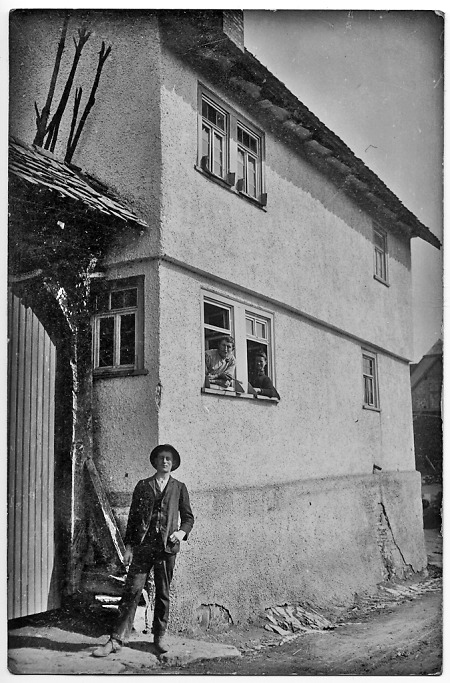 Karl Blecker in Brandoberndorf, um 1914
