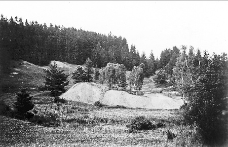 Das ehemalige Grubengebiet „Aurora“ in Niederroßbach, 1938