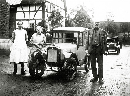 Erste Autos in Offdilln, 1920er Jahre