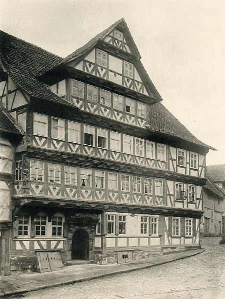 Das Haus Södergasse 28 in Allendorf an der Werra, vor 1891