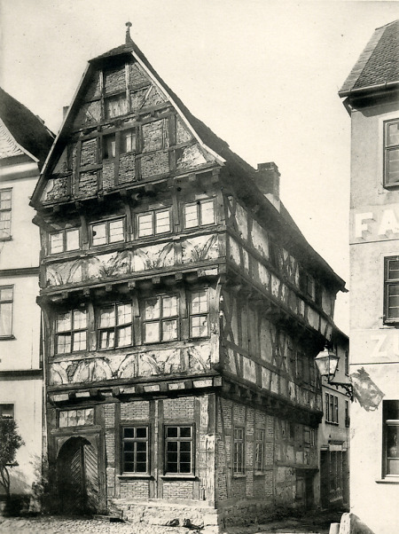 Haus am Grünberger Markt, vor 1891