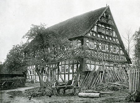 Die Teufelsmühle in Ilbeshausen, vor 1930