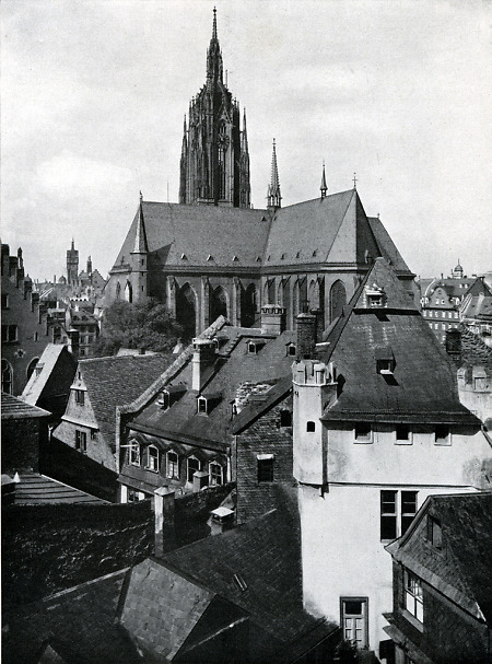 Der Frankfurter Dom, vor 1930