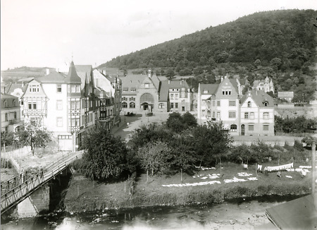 Stadtansicht von Herborn, nach 1910