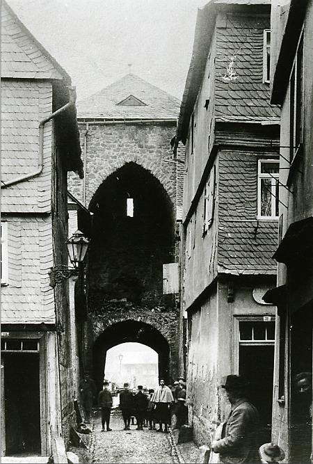 Hintersandtor in Herborn, 1895-1900