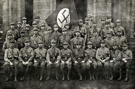 Gruppenaufnahme des Sturm 1/83 Kassel, 1932