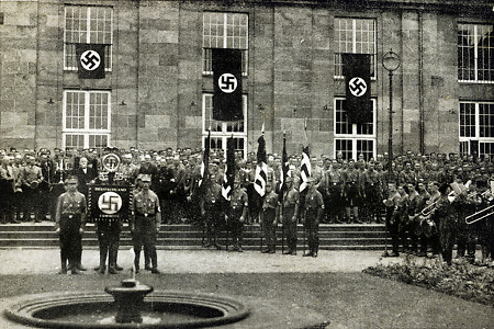 Messerschmidt-Gedenkfeier in Kassel, um 1930-1931