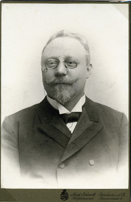 Dr. Ignatz Frenay, Bensheimer Bürgermeister, 1902-1912